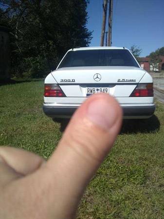 1992 Mercedes 300 Diesel - cars & trucks - by owner - vehicle... for sale in Woodruff, SC – photo 3