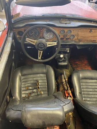 TR 6, 1973 engine turns some rust - cars & trucks - by owner -... for sale in Farley, LA – photo 2
