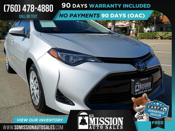 2017 Toyota Corolla XSE FOR ONLY $208/mo! - cars & trucks - by... for sale in Vista, CA – photo 3