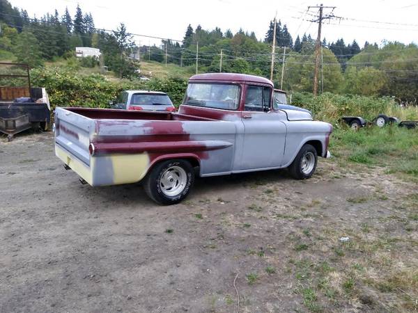1959 Chevy Apache Fleet Side - cars & trucks - by owner - vehicle... for sale in Columbia City, OR – photo 2