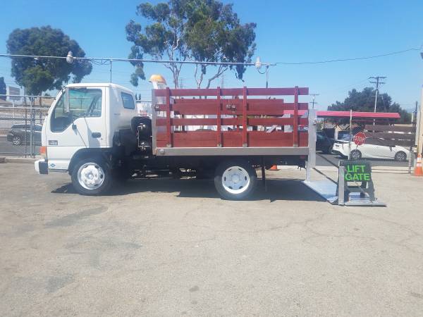 2001 CHEVY W4500, STAKEBED WITH LIFTGATE, 24K LOW MILES! I FINANCE for sale in Rosemead, CA