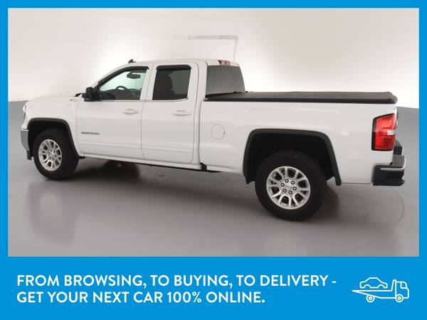 2017 GMC Sierra 1500 Double Cab SLE Pickup 4D 6 1/2 ft pickup White for sale in Pittsburgh, PA – photo 5