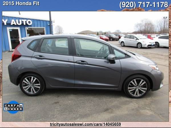 2015 HONDA FIT EX L 4DR HATCHBACK Family owned since 1971 - cars & for sale in MENASHA, WI – photo 6