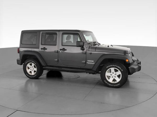 2017 Jeep Wrangler Unlimited Sport S Sport Utility 4D suv Gray - -... for sale in florence, SC, SC – photo 14