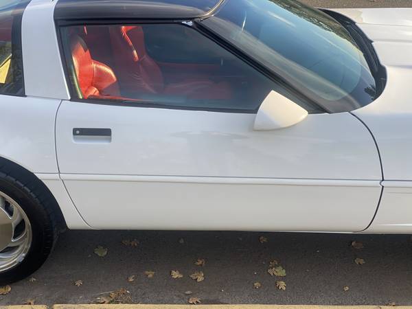 1995 Corvette Coupe W/dual Roof panels low miles White/Red Must See... for sale in PUYALLUP, WA – photo 7