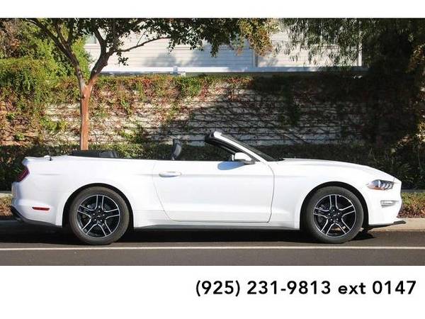 2018 Ford Mustang convertible EcoBoost Premium 2D Convertible (White) for sale in Brentwood, CA – photo 9