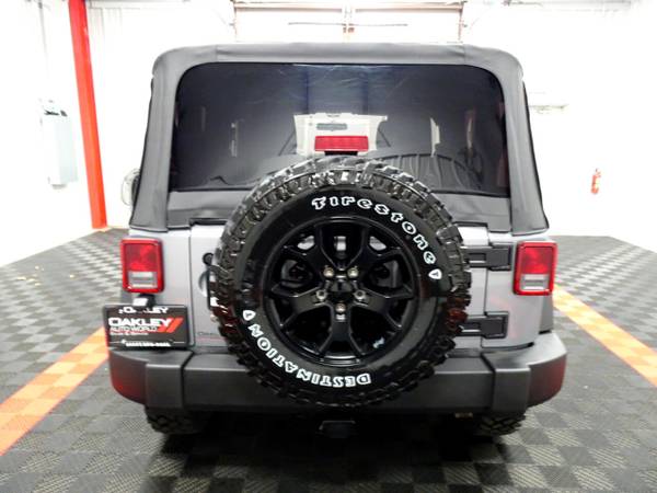 2013 Jeep Wrangler 4WD Sport hatchback Silver - cars & trucks - by... for sale in Branson West, AR – photo 3