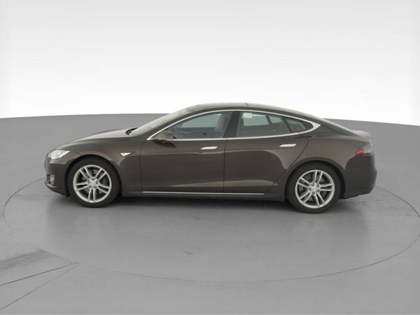 2013 Tesla Model S Performance Sedan 4D sedan Brown - FINANCE ONLINE... for sale in NEW YORK, NY – photo 5