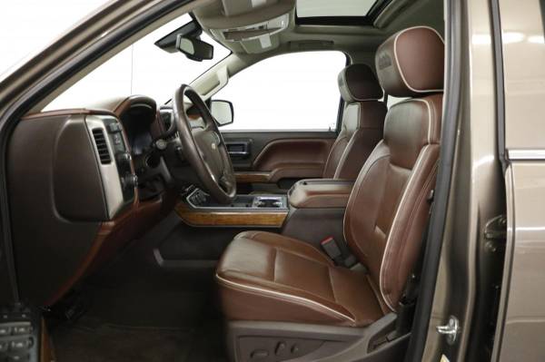 SLEEK Brown SILVERADO 2015 Chevrolet 1500 HIGH COUNTRY 4X4 4WD for sale in Clinton, KS – photo 4