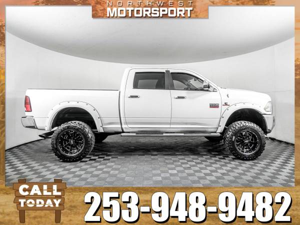 *LEATHER* Lifted 2012 *Dodge Ram* 3500 Laramie 4x4 for sale in PUYALLUP, WA – photo 4