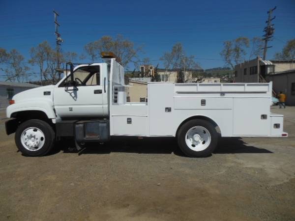 2001 Chevy Utility Service Dump Truck 328 - - by for sale in San Leandro, CA – photo 6