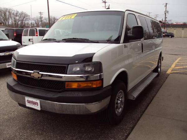 2014 Chevrolet Express Passenger 12 PASSENGER 4X4 QUIGLEY EXTENDED... for sale in waite park, ND – photo 14