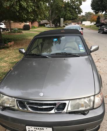 2001 saab 9-3 convertible for sale in Hurst, TX