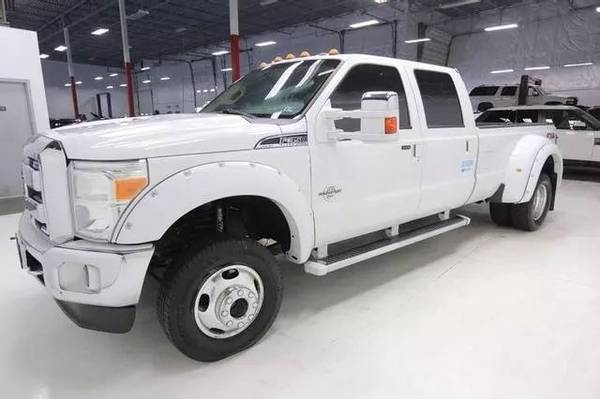 2012 Ford F350 Super Duty Crew Cab Lariat Pickup 4D 8 ft - cars &... for sale in CHANTILLY, District Of Columbia – photo 4