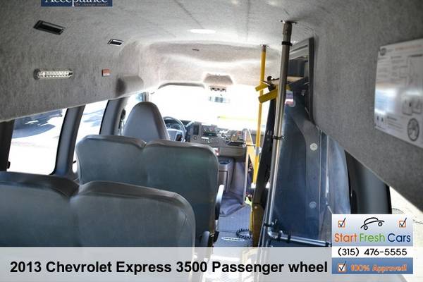 2013 CHEVROLET EXPRESS 3500 PASSENGER WHEEL CHAIR ACCESS - cars & for sale in Syracuse, NY – photo 18