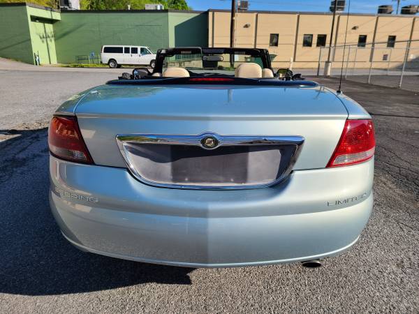 2001 Chrysler Sebring Limited Convertible ONLY 74k WARRANTY for sale in HARRISBURG, PA – photo 4