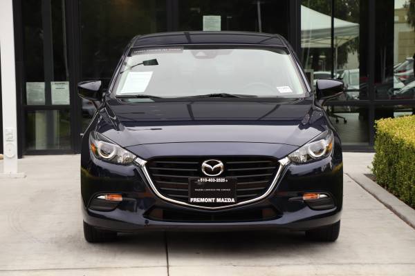 2018 Mazda Mazda3 Touring Sedan sedan Deep Crystal Blue Mica - cars for sale in Newark, CA – photo 3