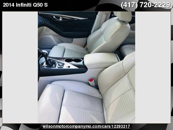 2014 INFINITI Q50 4dr Sdn Premium AWD 3 month/3000mile warranty for sale in Springfield, MO – photo 6