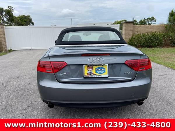 2013 Audi A5 Premium Plus (LUXURY CONVERTIBLE) - - by for sale in Fort Myers, FL – photo 6