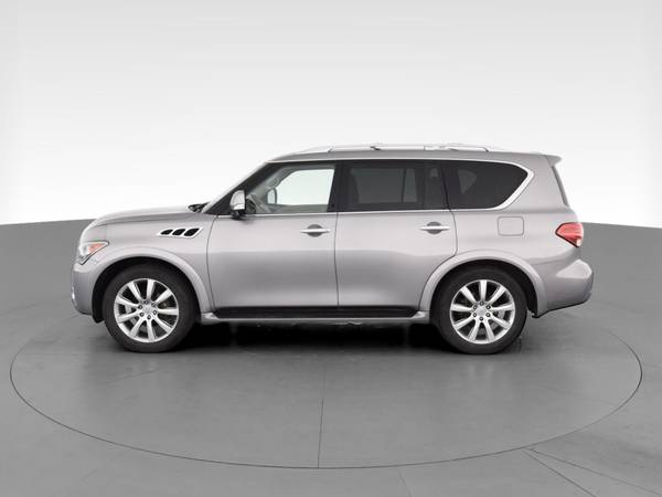 2012 INFINITI QX QX56 Sport Utility 4D suv Silver - FINANCE ONLINE -... for sale in Baltimore, MD – photo 5