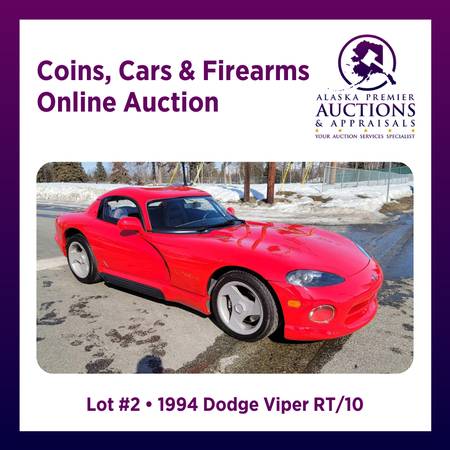 1994 Dodge Viper RT/10 Auction - - by dealer - vehicle for sale in Anchorage, AK