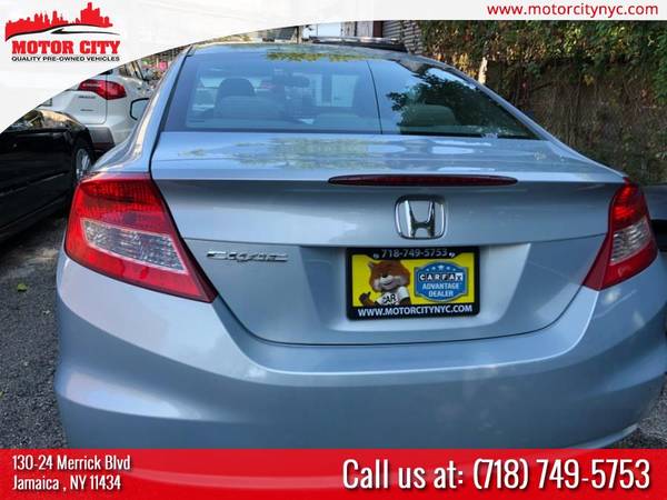 CERTIFIED 2012 HONDA CIVIC COUPE EX! LOADED! CLEAN CARFAX!LOW MILES! for sale in Jamaica, NY – photo 5