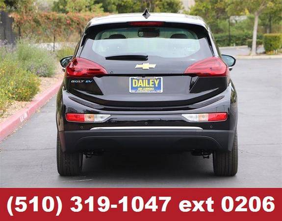 2021 Chevrolet Bolt EV 4D Wagon LT - Chevrolet Mosaic Black - cars for sale in San Leandro, CA – photo 6