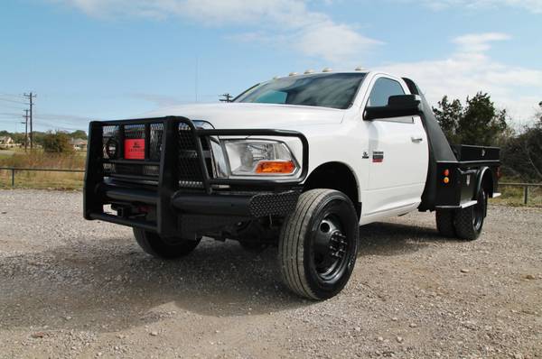 2012 RAM 3500 SLT DUALLY*CUMMINS*CM BED*TOUCH SCREEN... for sale in Liberty Hill, IL – photo 2