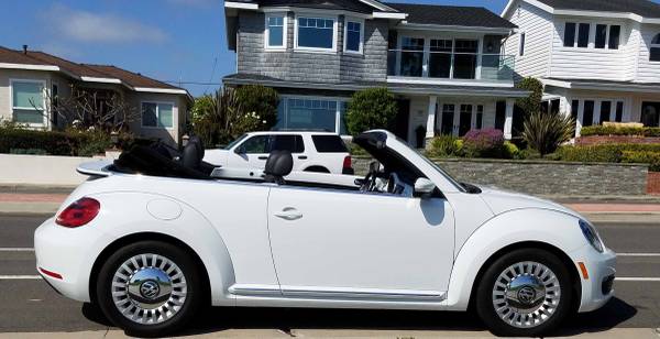 2016 WHITE VW BEETLE CONVERTIBLE for sale in Costa Mesa, CA – photo 9
