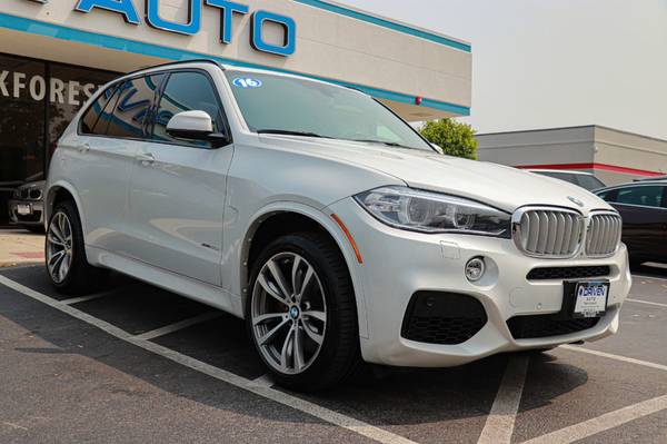 2016 *BMW* *X5* *xDrive50i* Mineral White Metallic for sale in Oak Forest, IL – photo 9