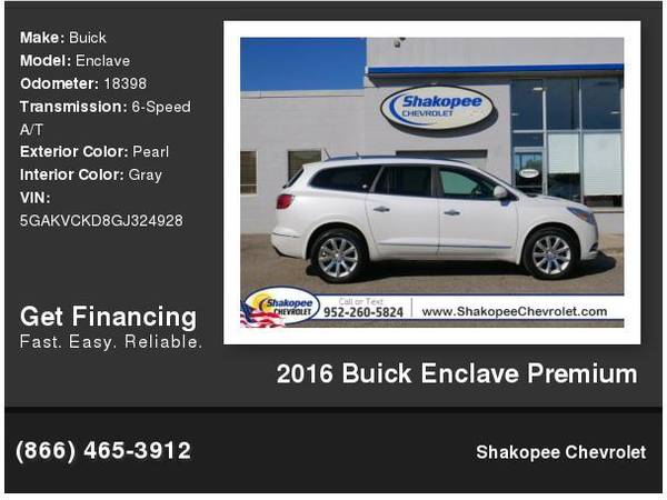 2016 Buick Enclave Premium for sale in Shakopee, MN