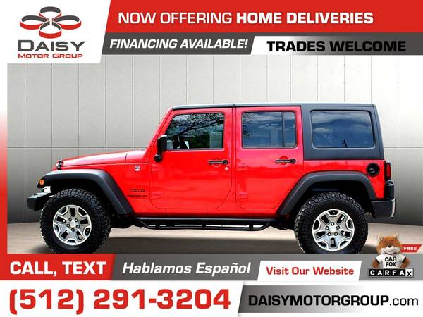 2014 Jeep Wrangler Unlimited 4WDSport 4 WDSport 4-WDSport for only for sale in Round Rock, TX – photo 8