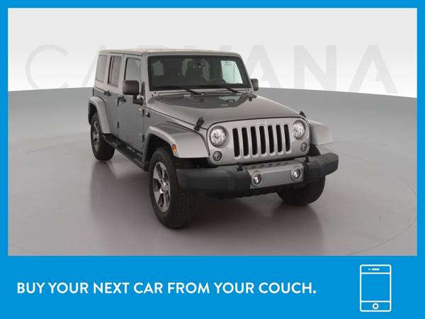 2017 Jeep Wrangler Unlimited Sahara Sport Utility 4D suv Silver for sale in Charleston, SC – photo 12