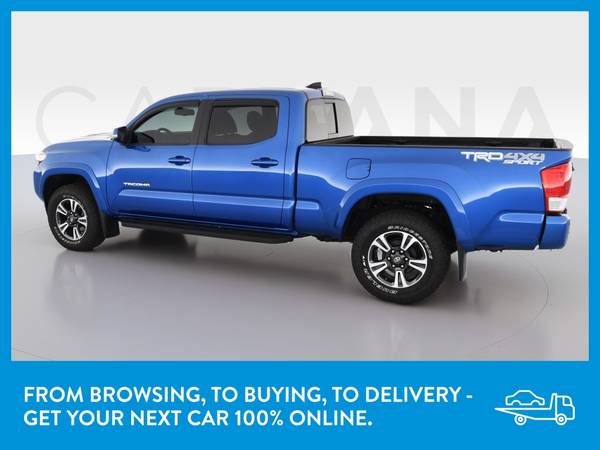 2017 Toyota Tacoma Double Cab TRD Sport Pickup 4D 6 ft pickup Blue for sale in Jackson, MI – photo 5
