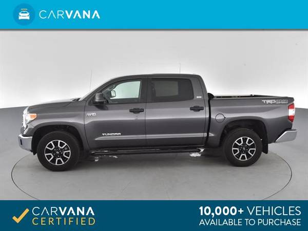 2017 Toyota Tundra CrewMax TRD Pro Pickup 4D 5 1/2 ft pickup Gray - for sale in Cleveland, OH – photo 7