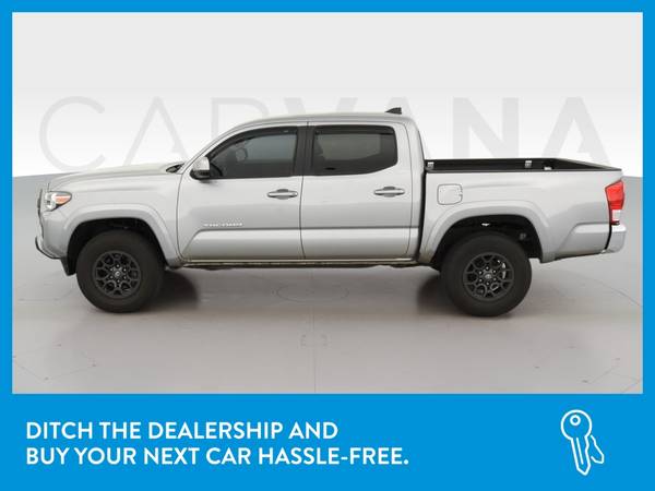 2017 Toyota Tacoma Double Cab SR5 Pickup 4D 5 ft pickup Silver for sale in Blountville, TN – photo 4