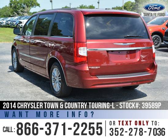 *** 2014 Chrysler Town & Country Touring-L *** Leather Seats - Camera for sale in Alachua, FL – photo 5