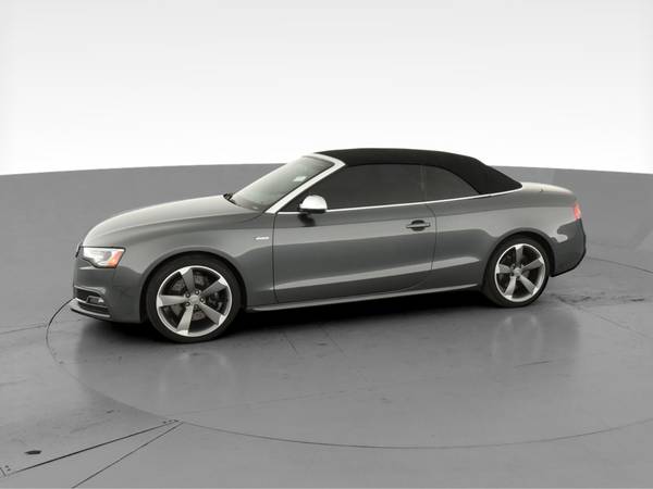 2015 Audi S5 Premium Plus Convertible 2D Convertible Gray - FINANCE... for sale in Montebello, CA – photo 4