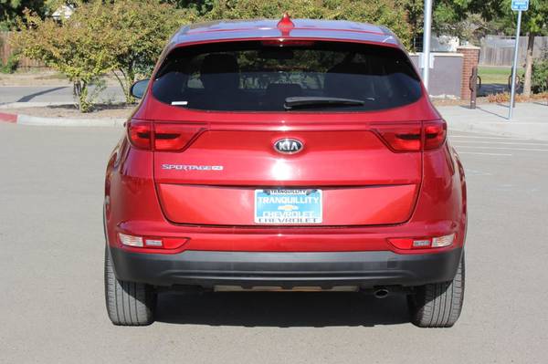 2018 *Kia* *Sportage* *LX FWD* Hyper Red for sale in Tranquillity, CA – photo 5