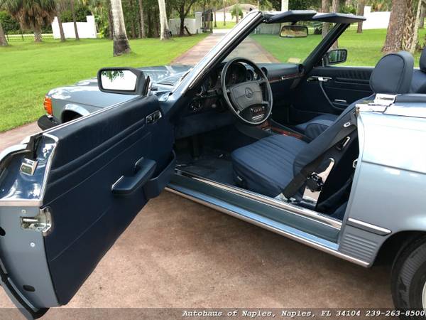 1989 Mercedes Benz 560SL Convertible! Last year of the Classic R107'... for sale in Naples, FL – photo 11