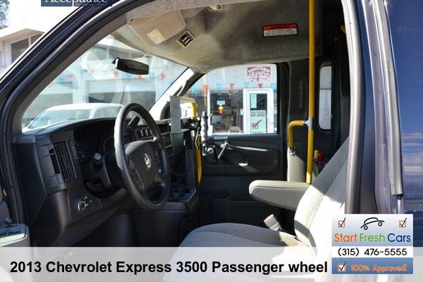 2013 CHEVROLET EXPRESS 3500 PASSENGER WHEEL CHAIR ACCESS - cars & for sale in Syracuse, NY – photo 9