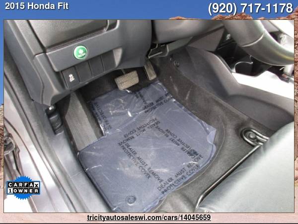 2015 HONDA FIT EX L 4DR HATCHBACK Family owned since 1971 - cars & for sale in MENASHA, WI – photo 18