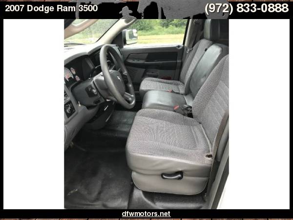 2007 Dodge Ram 3500 ST 2WD Quad Cab 140.5" SRW for sale in Lewisville, TX – photo 14