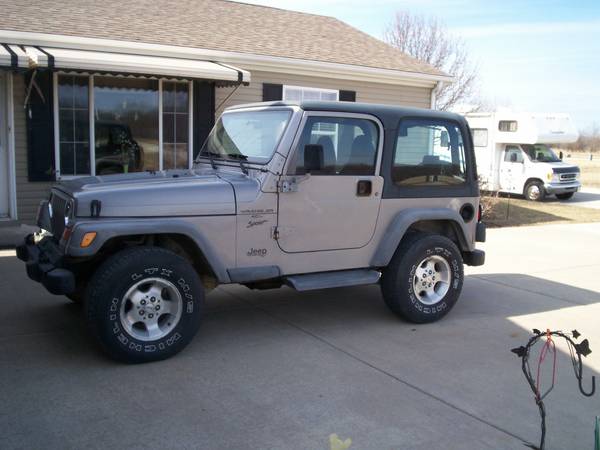 2001 wrangler for sale in Channahon, IL – photo 2