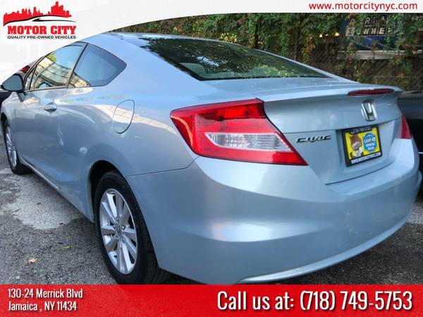CERTIFIED 2012 HONDA CIVIC COUPE EX! LOADED! CLEAN CARFAX!LOW MILES! for sale in Jamaica, NY – photo 4