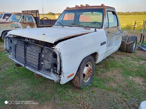 1st gen dodge ram 12valve cummins diesel d350 2wd projects!! - cars... for sale in Chico, TX – photo 6