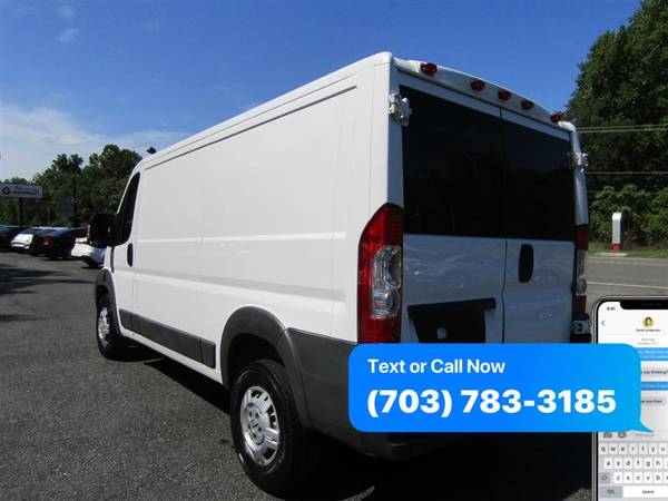 2017 RAM PROMASTER CARGO VAN ~ WE FINANCE BAD CREDIT - cars & trucks... for sale in Stafford, District Of Columbia – photo 7