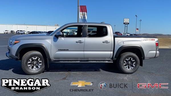 2020 Toyota Tacoma 4WD TRD Off Road pickup Silver - cars & trucks -... for sale in Branson, AR – photo 4