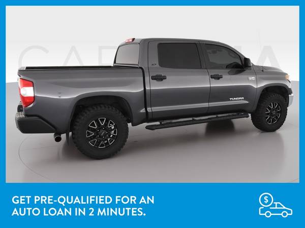 2018 Toyota Tundra CrewMax SR5 Pickup 4D 5 1/2 ft pickup Gray for sale in Long Beach, CA – photo 9