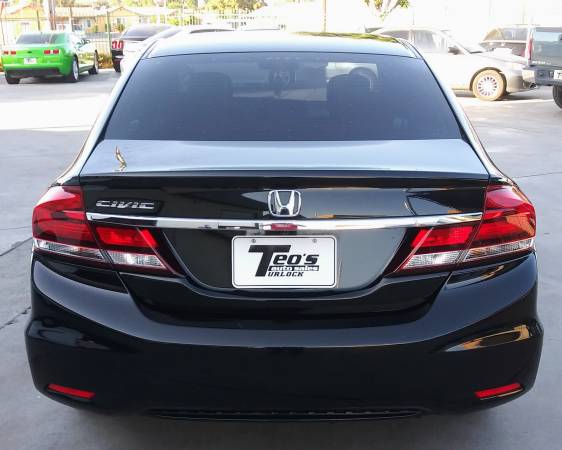 2013 Honda Civic LX 85K Clean Title 1-Owner Financing Available for sale in Turlock, CA – photo 4